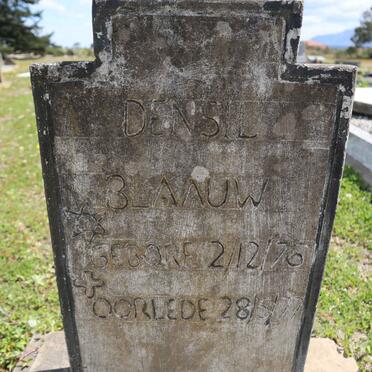 BLAAUW Densil 1976-1977