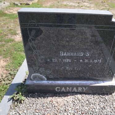 CANARY Barnard S. 1920-1975
