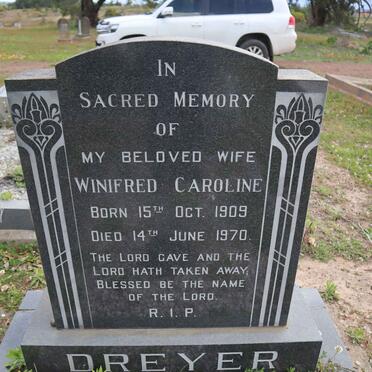 DREYER Winifred Caroline 1909-1970