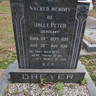 DREYER Peter 1895-1980