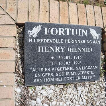 FORTUIN Henry 1916-1996