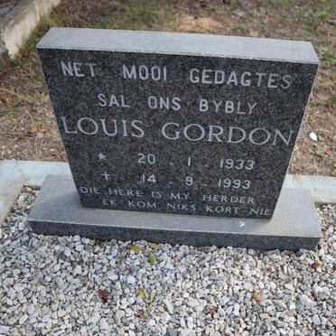 GORDON Louis 1933-1993