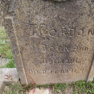 GORDON J. 1881-1949