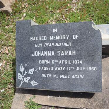 HARTSLIEF Johanna Sarah 1874-1950_1