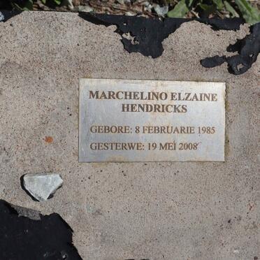 HENDRICKS Marchelino Elzaine 1985-2008