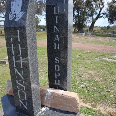 JOHNSON Dinah Sophia 1926-2004