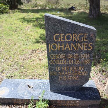 JOHANNES George 1931-1989