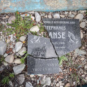 JANSE Stephanus 1908-1980