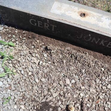 JONKERS Gert 1943-1984 _2