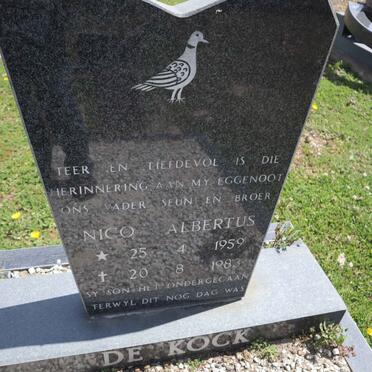 KOCK Nico Albertus, de 1959-1983 