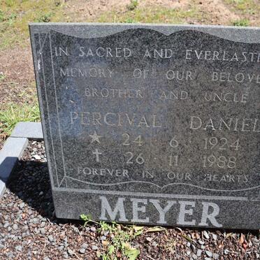 MEYER Percival Daniel 1924-1988