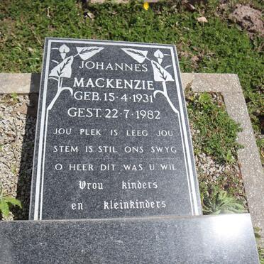 MACKENZIE Johannes 1931-1982
