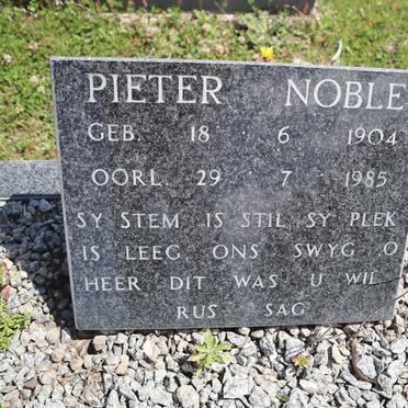 NOBLE Pieter 1904-1985