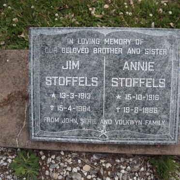 STOFFELS Jim 1913-1984 :: STOFFELS Annie 1916-1986