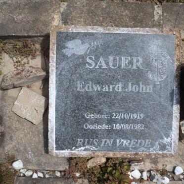 SAUER Edward John 1919-1982