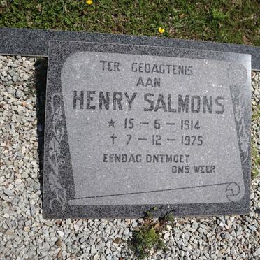 SALMONS Henry 1914-1975