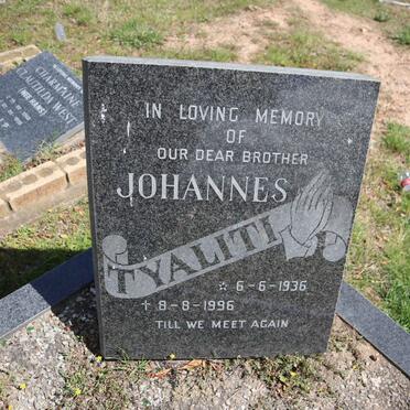 TYALITI Johannes 1936-1996