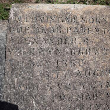 VOLKWYN Alexander R. 1880-1939 & Dinah S. 1879-1940 _1