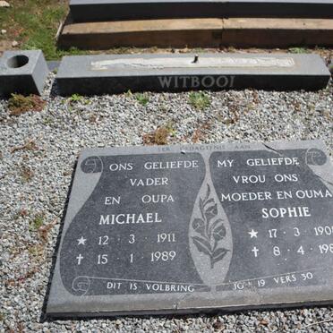 WITBOOI Michael 1911-1989 & Sophie 1908-1986