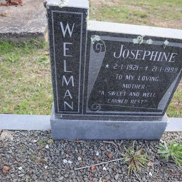 WELMAN Josephine 1921-1999