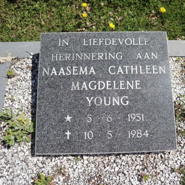YOUNG Naasema Cathleen Magdelene 1951-1984