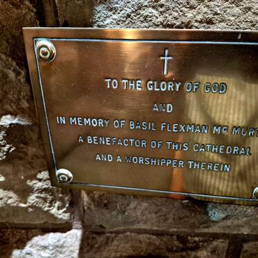 MCMURTRIE Basil Flexman