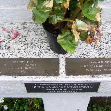 JOHNSON John McKenzie 1919-2000 &amp; Hilary May 1923-1987 :: JOHNSON Ralph Martin 1982-2006