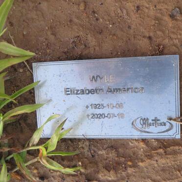 AMERICA Elizabeth 1925-2020