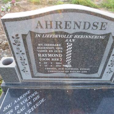 AHRENDSE Raymond 1964-2011