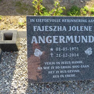 ANGERMUND Fajeszha Jolene 1975-2014