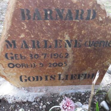 BARNARD Marlene nee VENTER 1962-2005