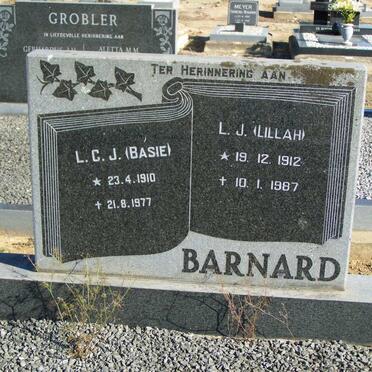 BARNARD L.C.J. 1910-1977 &amp; L.J. 1912-1987