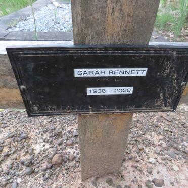 BENNETT Sarah 1938-2020