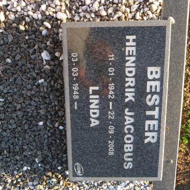 BESTER Hendrik Jacobus 1942-2008 & Linda 1948-