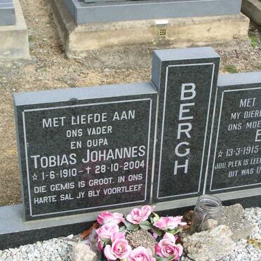 BERGH Yobias Johannes 1910-2004 &amp; Elma 1915-1994