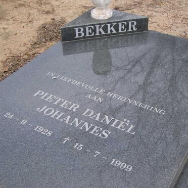 BEKKER Pieter Daniel Johannes 1928-1999