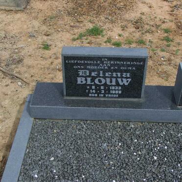 BLOUW Delena 1933-1999