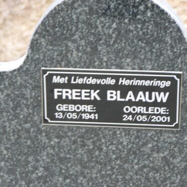 BLAAUW Freek 1941-2001