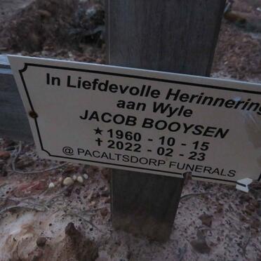 BOOYSEN Jacob 1960-2022