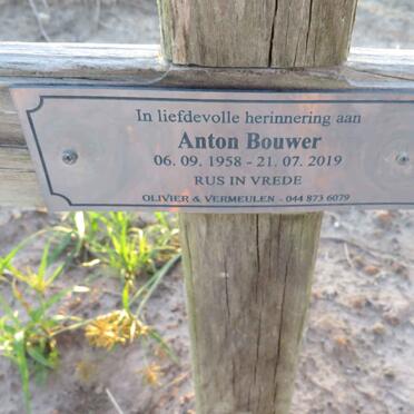 BOUWER Anton 1958-2019