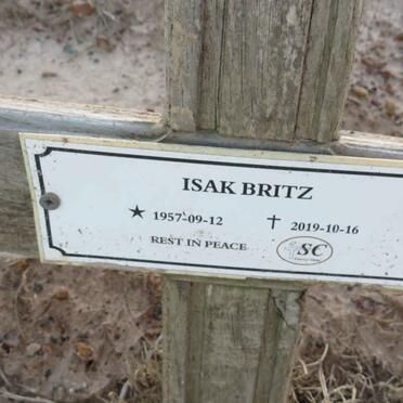 BRITZ Isak 1957-2019