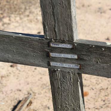 CRONJE Danie 1941-2000