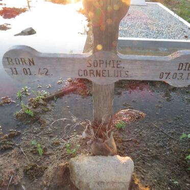 CORNELUIS Sophie 1942-2010