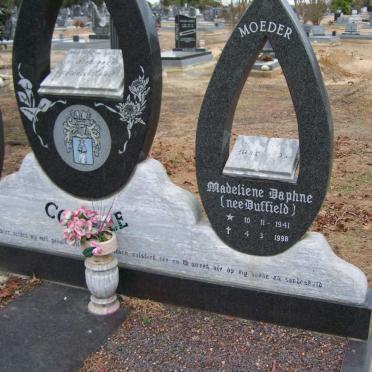 COETZEE Madeliene Daphne nee DUFFIELD 1941-1998