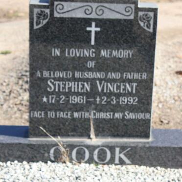 COOK Stephen Vincent 1961-1992