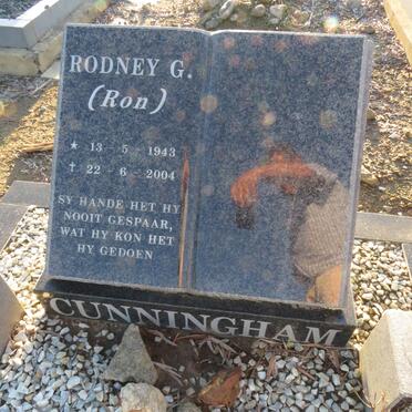 CUNNINGHAM Rodney G. 1943-2004