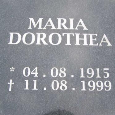 DYZEL Maria Dorothea 1915-1999 _2