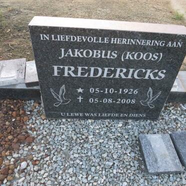 FREDERICKS Jakobus 1926-2008