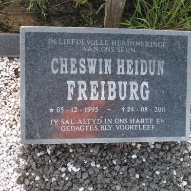 FREIBURG Cheswin Heidun 1995-2011