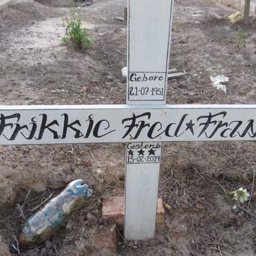 FRANS Frikkie Fred 1951-2019